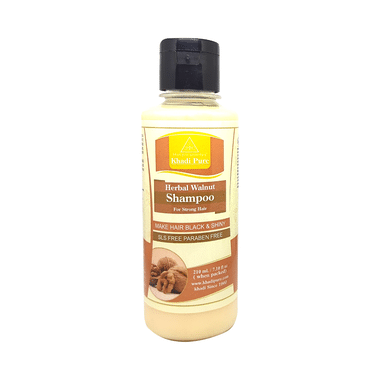 Khadi Pure Herbal Walnut Shampoo SLS-Paraben Free