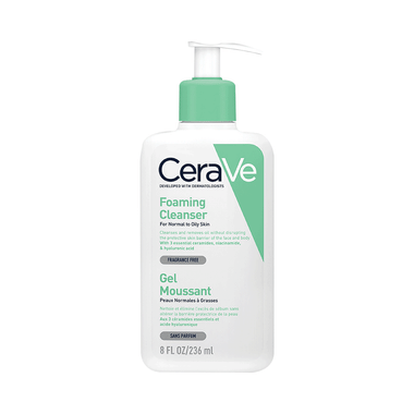 CeraVe Foaming Cleanser For Normal & Oily Skin
