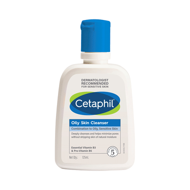 Cetaphil Oily Skin Cleanser | For Combination to Oily, Sensitive Skin