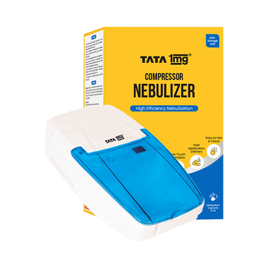 Compact Nebulizer With Adjustable Flow Rate | By Tata 1mg