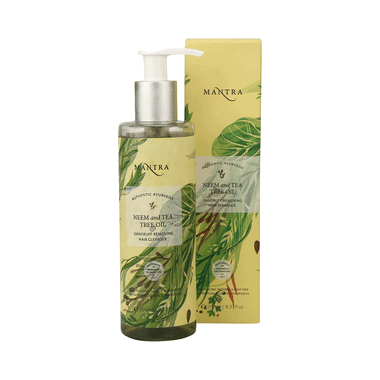 Mantra Neem And Tea Tree Oil Dandruff Removing Hair Cleanser