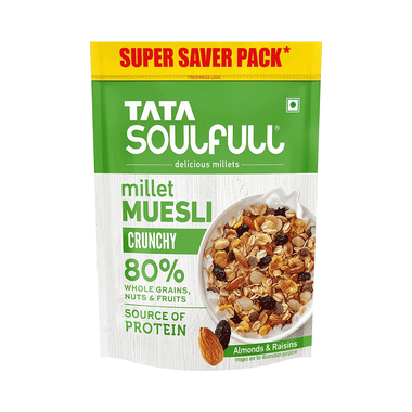 Tata Soulfull Millet Muesli Crunchy Super Saver Pack