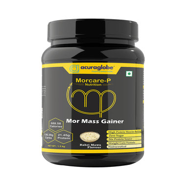 Acuraglobe Morcare-P Mor Mass Gainer Powder Rabri Mawa