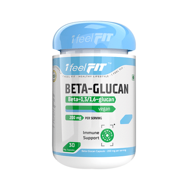 IFeelFIT Beta-Glucan Beta-1,3/1,6 Glucan 200mg Capsule