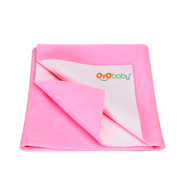 Oyo Baby Waterproof Rubber Sheet XL Pink