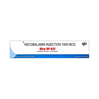 Buy Rise UP-B12 Injection Online: View Uses, Side Effects, Price,  Substitutes