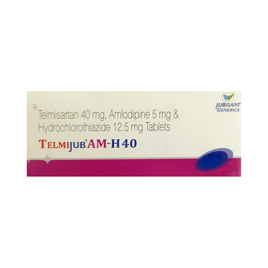 Telmijub AM-H 40 Tablet