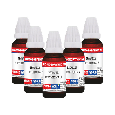 Dr. Majumder Homeo World  Psoralea Corylifolia Mother Tincture (30ml Each) Q