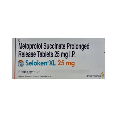 Seloken XL 25 mg Tablet Seloken XL 25 mg Tablet