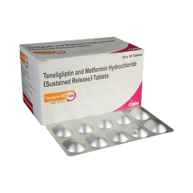 Tenepla M 1000mg/20mg Tablet SR