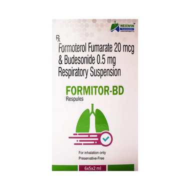 Formitor-BD Respules (2 ml Each)