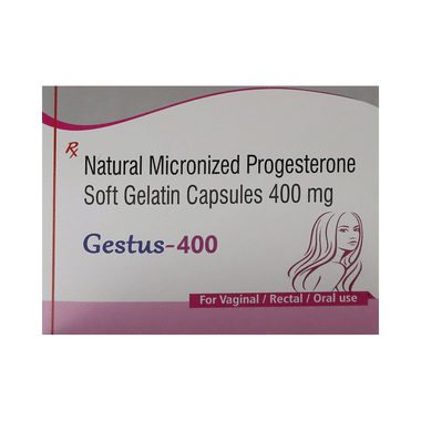 Gestus 400 Softgel Capsule