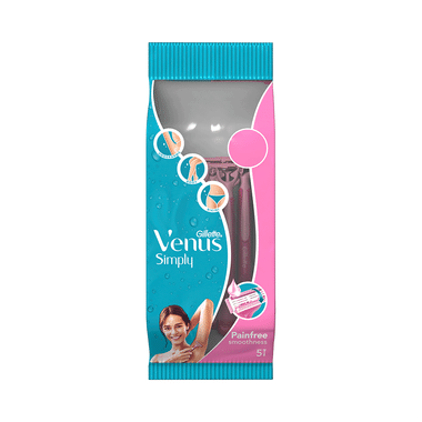 Gillette Venus Simply Razor for Women Buy 4 Get 1 Free