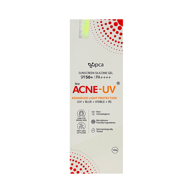New Acne-UV Advanced Light Protection Sunscreen Silicone Gel SPF 50+ PA++++