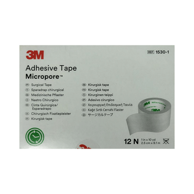 3M 1530-1 ADhesive Tape Micropore 2.5Cm*9.1M