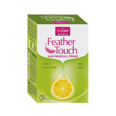 Vi-John Feather Touch Hair Removal Cream Lime & Aloe Vera