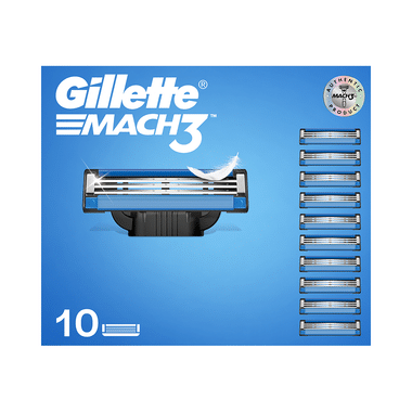 Gillette Mach 3 Shaving Razor Blades