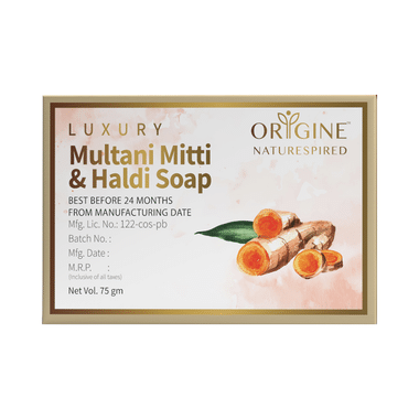 Origine Naturespired Luxury Soap (75gm Each) Multani Mitti & Haldi