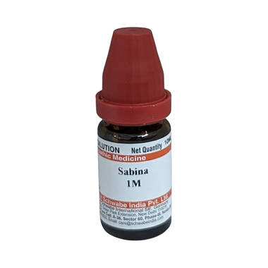 Dr Willmar Schwabe India Sabina Dilution 1M