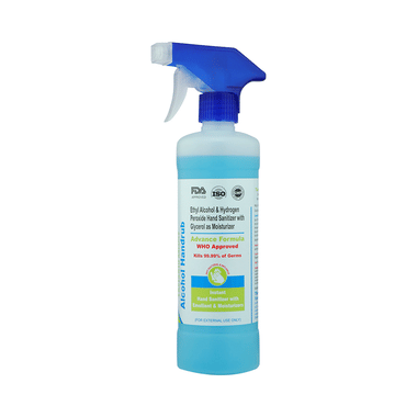 Therawin Advance Alcohol Handrub Spray Bottle (500ml Each)