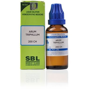 SBL Arum Triphllum Dilution 200 CH