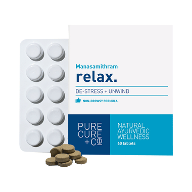 Pure Cure Manasamithram Relax Tablet