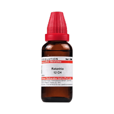 Dr Willmar Schwabe India Ratanhia Dilution 12 CH