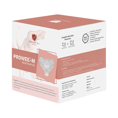 Prowee-M Menstruation/Period Panty with Absorbent Pad XL