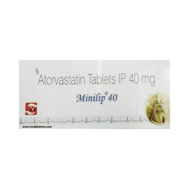 Minilip 40mg Tablet