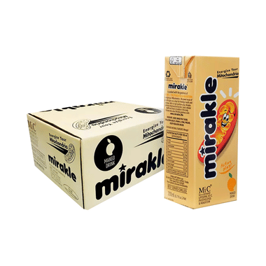 Mirakle Liposomal Vit-C, Phospholipids & Mangiferin Drink (200ml Each) Mango