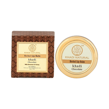 Khadi Naturals Herbal Lip Balm Chocolate