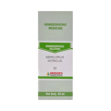 Bakson's Homeopathy Mercurius Nitricus Dilution 30