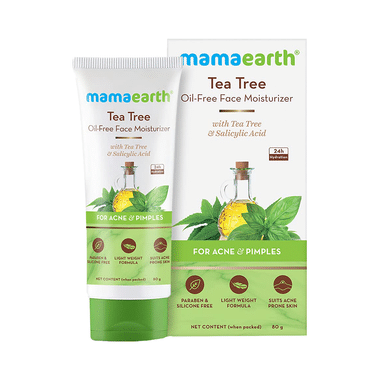 Mamaearth Tea Tree Oil-Free Face Moisturizer