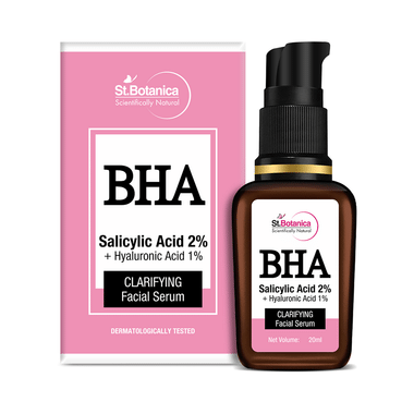St.Botanica BHA Salicylic Acid 2% + Hyaluronic Acid 1% Clarifying Facial Serum