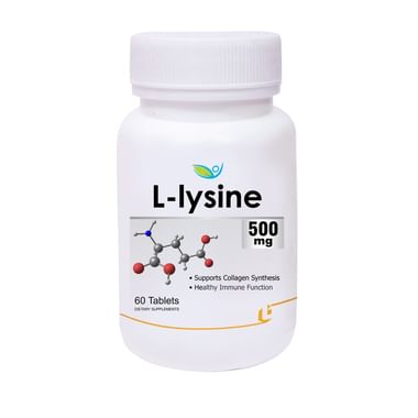 Biotrex L-lysine 500mg Tablet