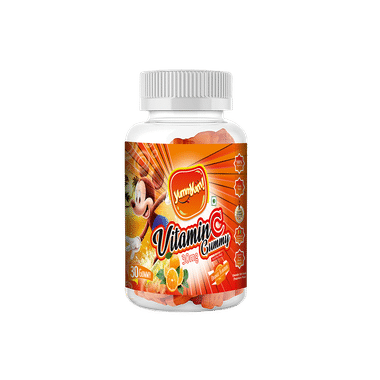 Yummyum Vitamin C 30mg Orange Gluten Free Gummy