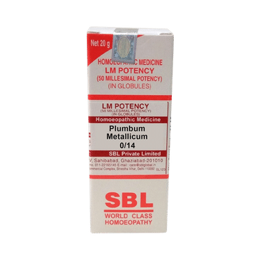 SBL Plumbum Metallicum 0/14 LM