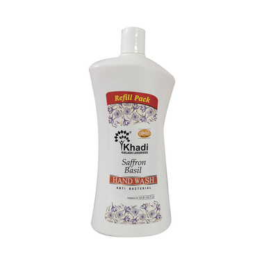 Khadi Saffron Basil-Refill Pack Hand Wash