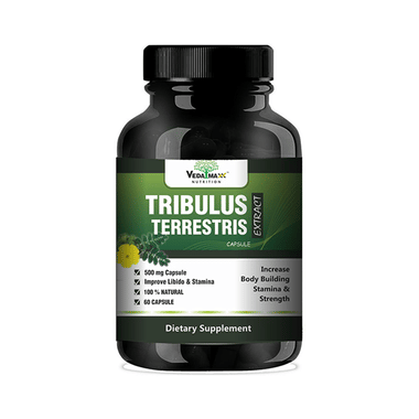 Veda Maxx Nutrition Tribulus Terrestris Extract 500mg Capsule