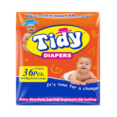 Tidy Baby Unisex Diaper | Size XL