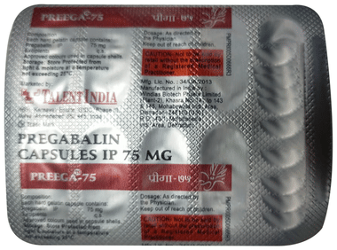 Preega 75 Capsule Preega 75 Capsule