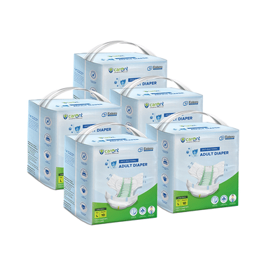 Carent Anti Bacterial Adult Diaper (10 Each) Large
