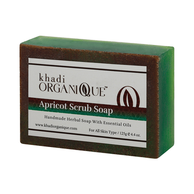 Khadi Organique Apricot Scrub Soap