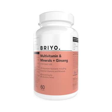 Briyo Multivitamin & Minerals With Ginseng Softgel Capsule