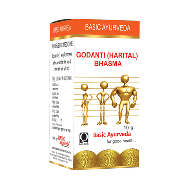 Basic Ayurveda Godanti (Harital)  Bhasma