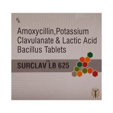 Surclav LB 625 Tablet