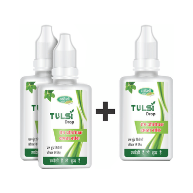 Swadeshi Tulsi Drop (15ml Each) Buy 2 Get 1 Free