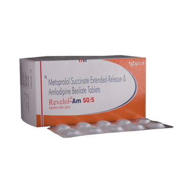 Revelol-AM 50/5 Tablet ER