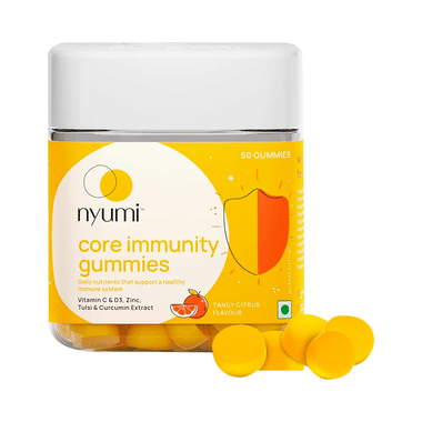 Nyumi Core Immunity Gummies Tangy Citrus