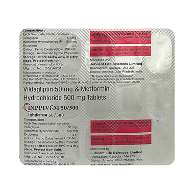 <span style='color:#626A7A'>Dippivi-M 50/500 Tablet</span>